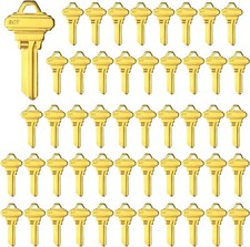 5Pin Key Blanks SC1 Brass Finish Uncut Blank Keys Pack of 50 Keys picture