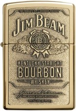 Zippo 254BJB.929 Jim Beam Emblem High Polish Brass picture