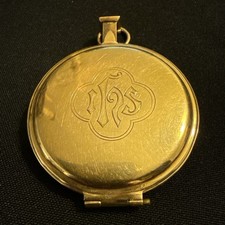 Vintage 14k Gold Communion Pyx picture