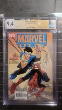 Marvel Team-Up vol 2 #14 Invincible - CGC Graded 9.4 Signed by Ryan Ottley picture