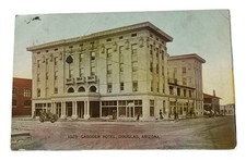 Vintage 1900s Postcard ~ Gadsden Hotel Street View  ~ Douglas Arizona AZ picture
