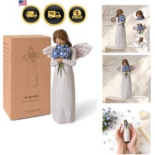 Forget Me Not Guardian Angel Figurines, Sympathy Gifts for Loss Loved One picture