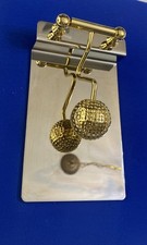 Desktop Golf Ball Paper Holder Brass Great Gift Option picture