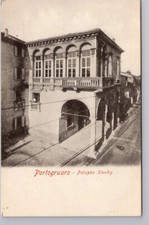 Postcard Italy Portogruaro Palazzo Stucky UNP picture