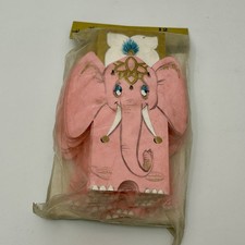 Hallmark Pink Elephant Cocktail Invitations 12 Envelopes NOS MCM 1960s Vintage picture