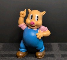 Vintage 2005 Porky Pig PVC Figurine Early Cartoon Design X Archive Inc.  2.5