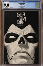 Shadowman #1 - 1:250 - REAL Brushed Metal Glow in Dark - 2018 Valiant CGC 9.8 👀 picture