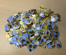 Vintage 1984 LA Olympics Sam the Eagle Sports Enamel Pins Collection lot of 69 picture