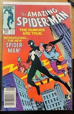 🔥Amazing Spider-Man 252🔥Marvel 1984 VF/NM-First Black Suit Appearance-Newstand picture
