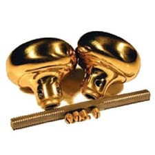 Progressive 2600/3 - 2 1/4 Replacement Knob Set - Solid Brass picture