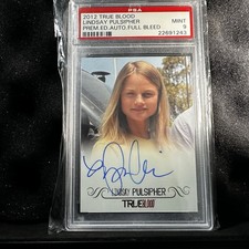 2012 True Blood Full Bleed Autograph Lindsay Pulsipher Limited Auto PSA 9 picture