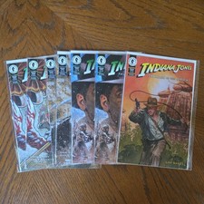 Indiana Jones Thunder in the Orient #1, 2x #2, 2x #3, 2x #4 Dark Horse Comics 93 picture