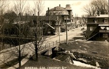 Waterloo Quebec QC Street Scene c1900s-10s Real Photo Vintage Postcard bhn picture