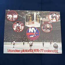 Vintage 1976-77 New York Islanders Hockey Calendar picture