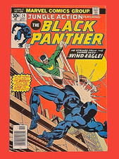 Jungle Action #24 1976 Marvel Comics Black Panther 1st Wind Eagle Bronze Age picture