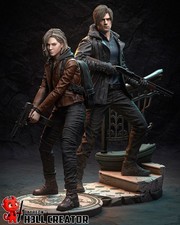 1:8 Grace Ashcroft & Leon S. Kennedy Survivors UNPAINTED Resin Kit picture