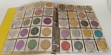 MARDI RAS DOUBLOON ALBUM CONTAINING APPROXIMATELY 273 1960-70's'S VINTAGE COINS picture
