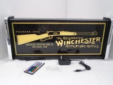 Winchester Black Old Logo LED Display lighted sign lightbox Wall hanging Light picture