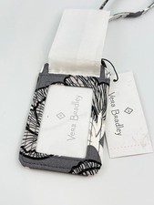 Vera Bradley Luggage ID Tag Moon Shadow Meadow Gray Tones Unused picture