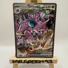 Team Rocket's Nidoking ex 233/182 Sv10 Destined Rivals SIR pack fresh  picture