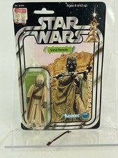Vintage Orig  Star Wars Sand People 12 Back Kenner 1977 open bubble Superb Fig picture
