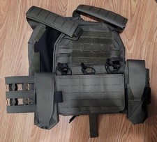 London Bridge Trading Mas Grey LBT 6094 G3 L Large Plate Carrier Placard picture