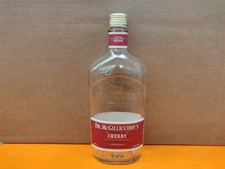 ⭐️⭐️⭐️⭐️⭐️ EMPTY 750mL Dr McGillicuddys Cherry Flask Style Craft Bottle picture