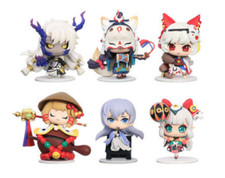 6pcs Anime ONMYOJI PVC Characters Action Figures Model Statues Collectibles Gift picture