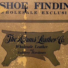 Antique 1900s The Adams Leather Co Leather Saddlery Catalog Spokane Washington picture