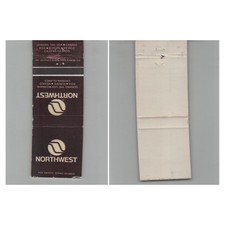 Airline Matchbook Cover Northwest picture