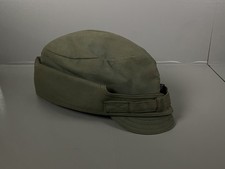Vintage 1940 US Army OD Cold Weather Field Cap Hat Size 7 Premium Cap Co WWII picture