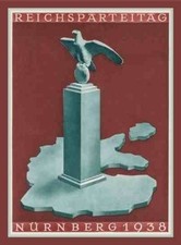 WWII German Third Reich Party Rally Nürnberg 1938 Monument Poster Art Print picture