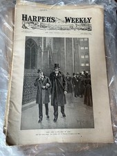 Harper's Weekly July 13 1895 Original Victorian Illustration His Father's Son picture