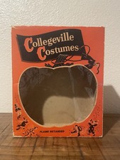 Vintage 1960’s Collegeville Halloween Costume Box *Box Only* picture