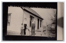 RPPC ~ Logan KS ~ Historic home of Forshees ~ House Kansas picture