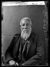 Photo:Unidentified Elderly Bearded Man Portrait Cabinet Card ca 1873 1916 picture