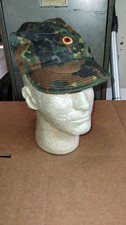 1990's Era German Bundeswehr Flecktarn Field Cap Hat Fleck Camouflage Size 60 picture