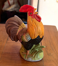 Chicken Collectible Figurine Figure - Porcelain Rooster, Made in China picture