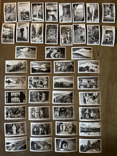 43 VTG Portland Oregon b/w souvenir photo lot Grotto Sanctuary Timberline Lodge picture