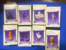 Hallmark Keepsake Halloween 2003 Set of 8 Hanging Decorative Ornament picture