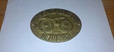 Vintage AACA Antique Automobile Club of America Bronze  Radiator Badge 1935 picture