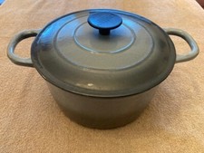 Crofton Vintage Professional Cast Iron French Oven Ombre Enamel -4.6 Qt  picture