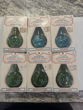 Vintage Miniature Presidential Decanters Lot 6 Roosevelt Wilson Eisenhower picture