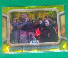 2024 Topps Chrome Sapphire Star Wars Peace and Prosperity #93 2/75 picture