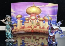 swarovski Aladdin jasmine genie Abu eago crystal display Read Description picture