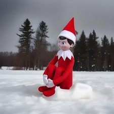 BRAND NEW Lowes 5 Foot (4' 10') Poseable Elf On A the Shelf Same Day Ship picture