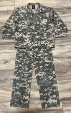 Trooper Kids Toddler Small Army ACU Camo Outfit Costume Top and Bottom Set picture