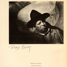 Diego Rivera ~ Signed Autographed ''The Frescoes of Diego Rivera'' Book~ PSA DNA picture