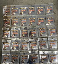 1999 POKEMON Artbox Box-30 Factory Sealed Packs-300 MINT Stickers picture