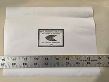 Arsenal Pack Wrapper - St Louis .58  1862  picture